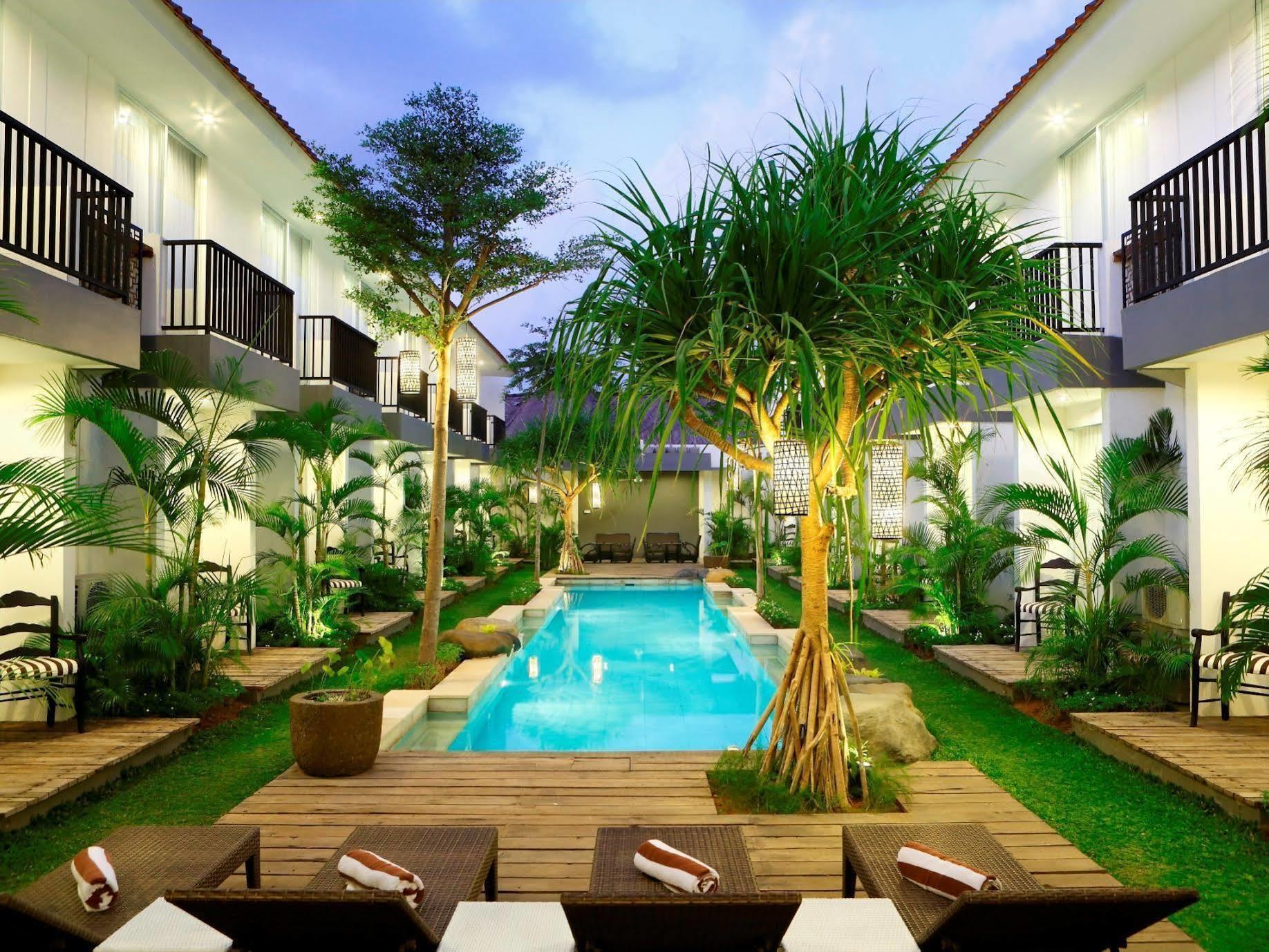 7 Bidadari Boutique Hotel Seminyak Exterior foto